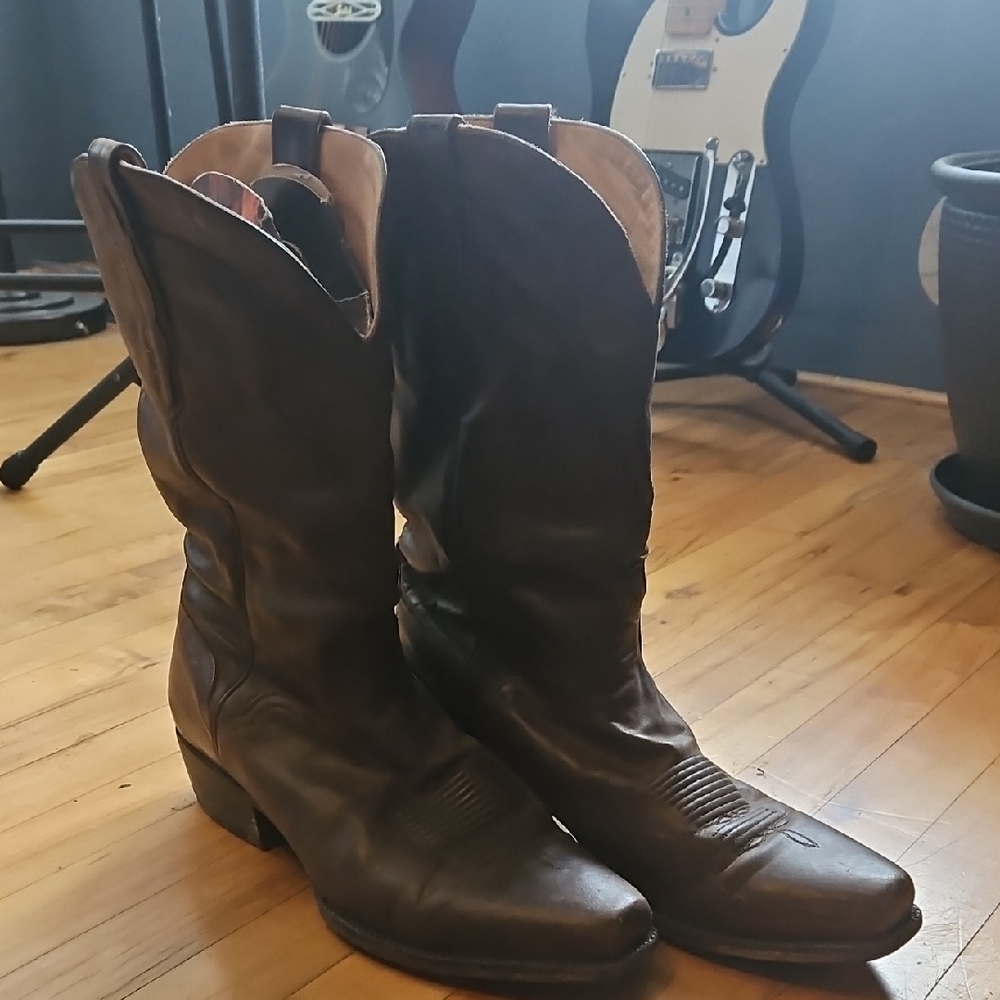 Classic Brown El Dorado Cowboy Boots